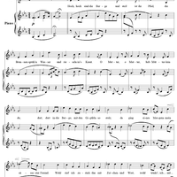 Spanische Liebeslieder, Op. 138, No. 8: Hoch, hoch sind die Berge