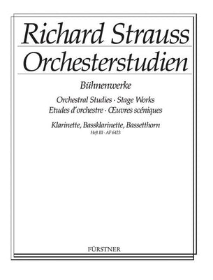 Orchesterstudien aus seinen Bühnenwerken: Klarinette