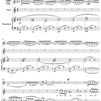 "O Seelenparadies", Aria, No. 4 from Cantata No. 172: "Erschallet, ihr Lieder" - Piano Score