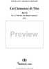 "Oh Dei, che smania è questa", No. 11 from "La Clemenza di Tito", Act 1 (K621) - Full Score
