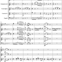 Divertimento No. 3 in E-Flat Major, K166 (K159d) - Score