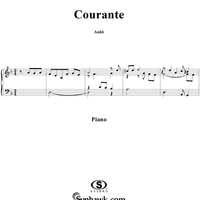 Courante in D Minor (Anh6)