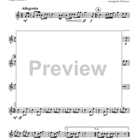 Hunter's Chorus - from "Der Freischutz" - Euphonium 1 BC/TC