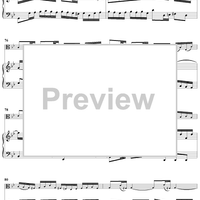 Sonata No. 3 in G Minor, Movement 1 - Piano Score