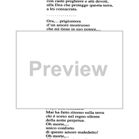 Il lamento di Fedra - Lyrics