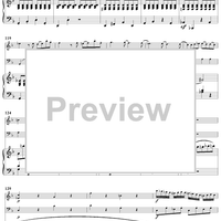 Piano Trio in D Minor K442 - Piano Score