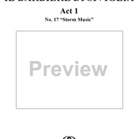 Storm, No. 17 from "Il Barbiere di Siviglia"