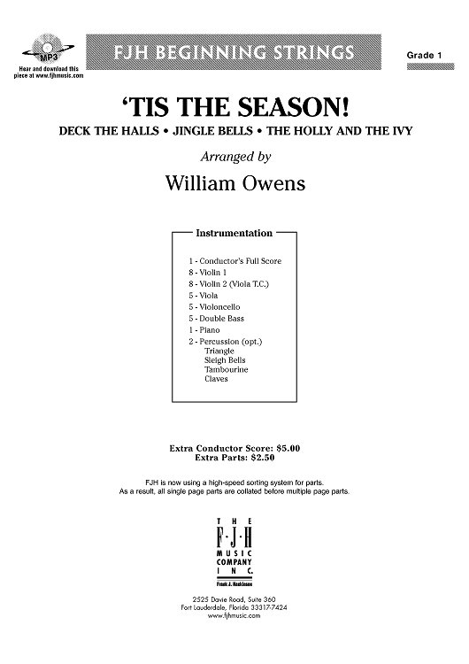 'Tis the Season! - Score