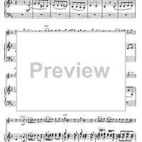 Concerto in F Major for Flute, Strings and Cembalo - Piano Score