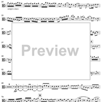 String Quintet No. 1 in A Major, Op. 18 - Viola 1