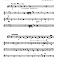 Three Pieces by Haydn - Horn in F (plus optional part for Trombone)