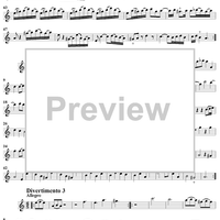 Quartet in A minor - Flute 1/Violin 1