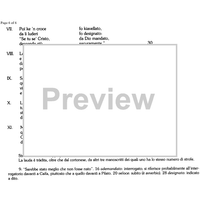 De la crudele morte de Cristo - Score