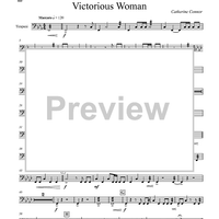 Fanfare For The Victorious Woman - Timpani