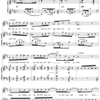 Mögen alle bösen Zungen, No. 13 from "Spanisches Liederbuch" II