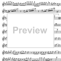 Divertimento No. 2 D Major KV131 - Flute