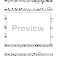 Chamber Suite in D Major for Cello Quartet or Choir - Cello 4