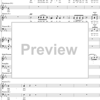 Grand Scene of the Consecration, and First Finale from "Aida", Act 1 - Score