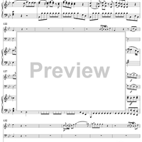 Piano Trio No. 3 in B-flat Major K502 - Piano Score