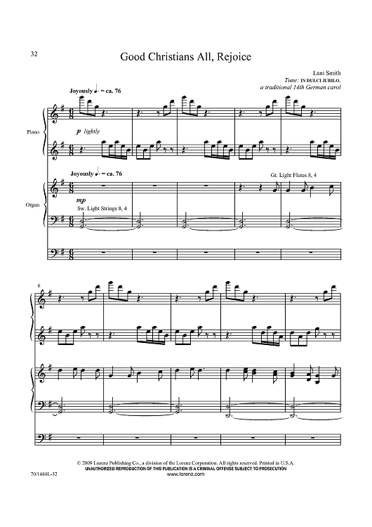 Good Christians All, Rejoice