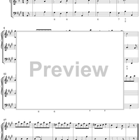 Trio Sonatain A Major  - Op. 4, No. 3 - Score