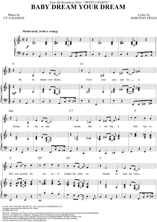 Baby Dream Your Dream