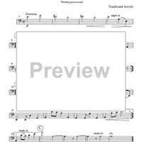 Erev Shel Shoshanim - Wedding processional - Part 3 Cello or Bassoon
