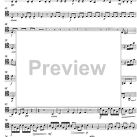 Allegro (from Concerto in B minor) - Trombone 4
