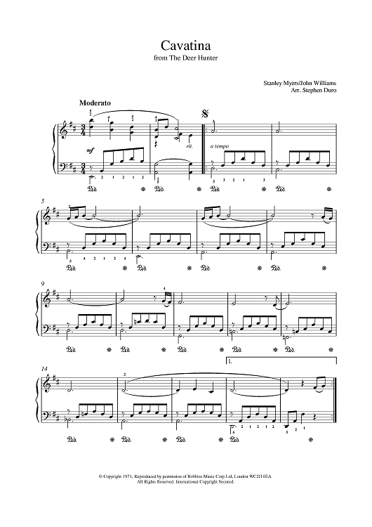 Cavatina from The Deer Hunter