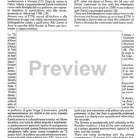 Sonata G Major - Notes