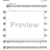 Allegro from "Water Music" - Euphonium 2 BC/TC