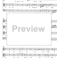 Ave sanctissima Maria - Score