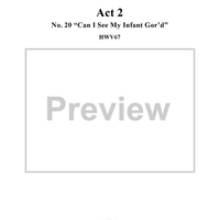 Can I see my infant gor'd, No. 20 from Oratorio "Solomon", Act 2 (HWV67)