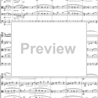 Quintet in C Major, Movement 1 - Score