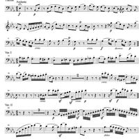 7 Variations WoO 46 - Cello