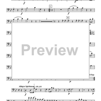 Andante, Menuetto and Allegro Spiritoso - Trombone