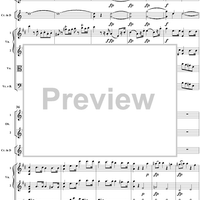 La Finta Giardiniera, Overture - Full Score