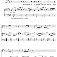 Auf dem grünen Balkon mein Mädchen schaut, No. 5 from "Spanisches Liederbuch" II