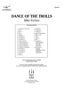 Dance of the Trolls - Score Cover