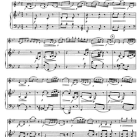 Echo and Gavotte - Score