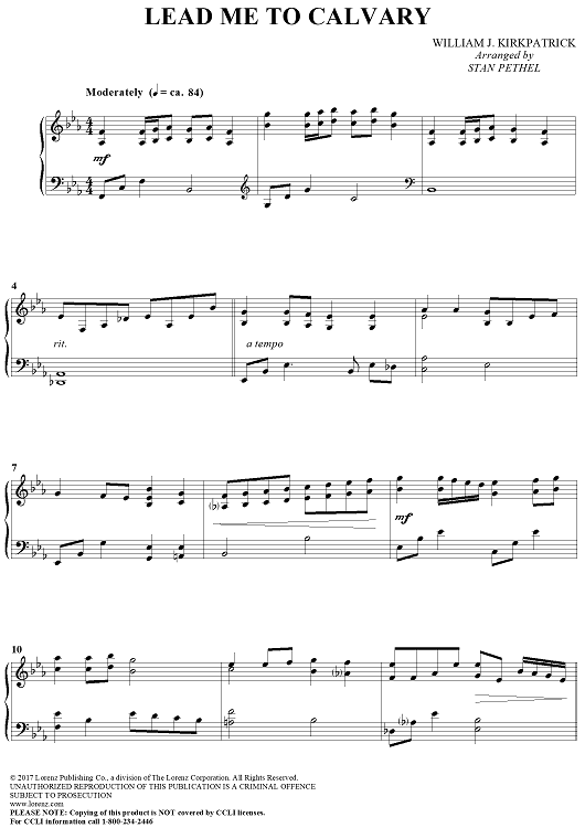 Keeper of the Flame - C Instruments" Sheet Music for Lead