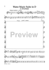 Water Music Suites - Violin 2