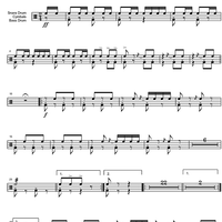 Final Galop from the Guard of Amager - Percussion 1