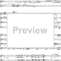 String Quartet No. 21, Movement 2 - Score