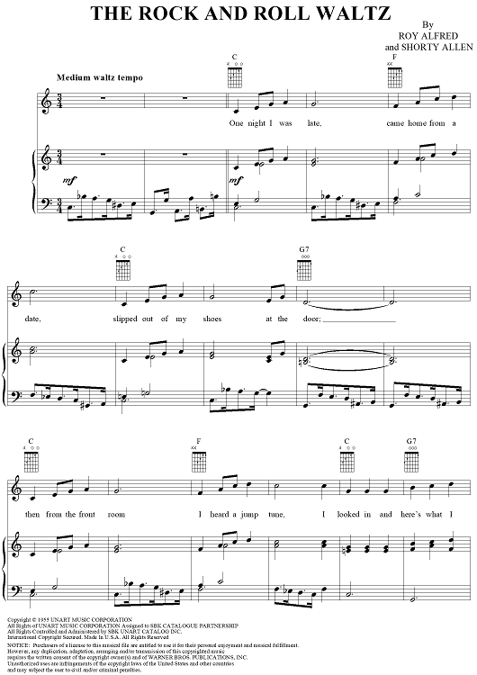 The Rock and Roll Waltz