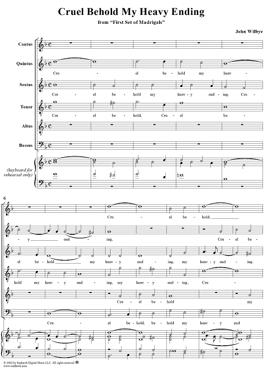 Cruel Behold My Heavy Ending