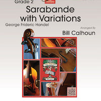 Sarabande with Variations - Score