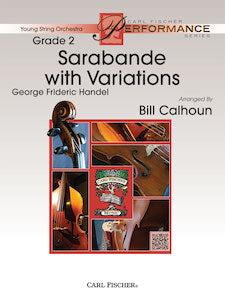 Sarabande with Variations - Score