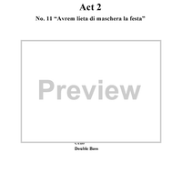 Avrem lieta di maschera la festa, No. 11 from "La Traviata", Act 2 - Full Score