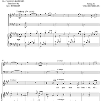 Carol for the Poor - Vocal Score